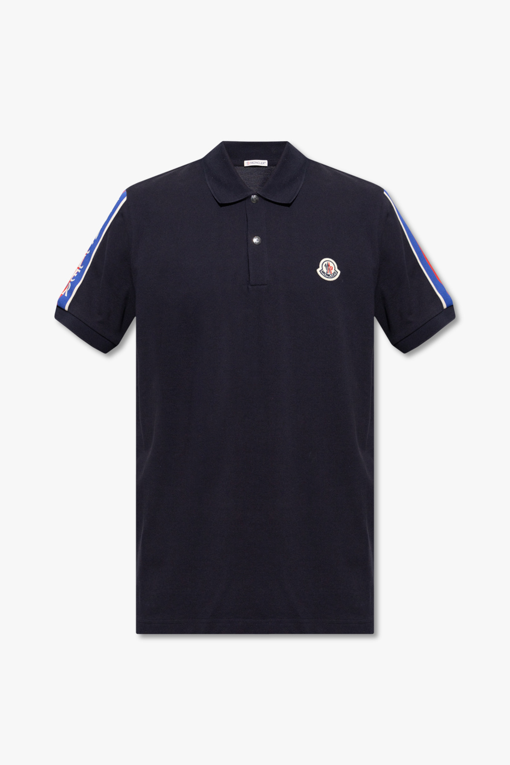 Moncler navy polo best sale